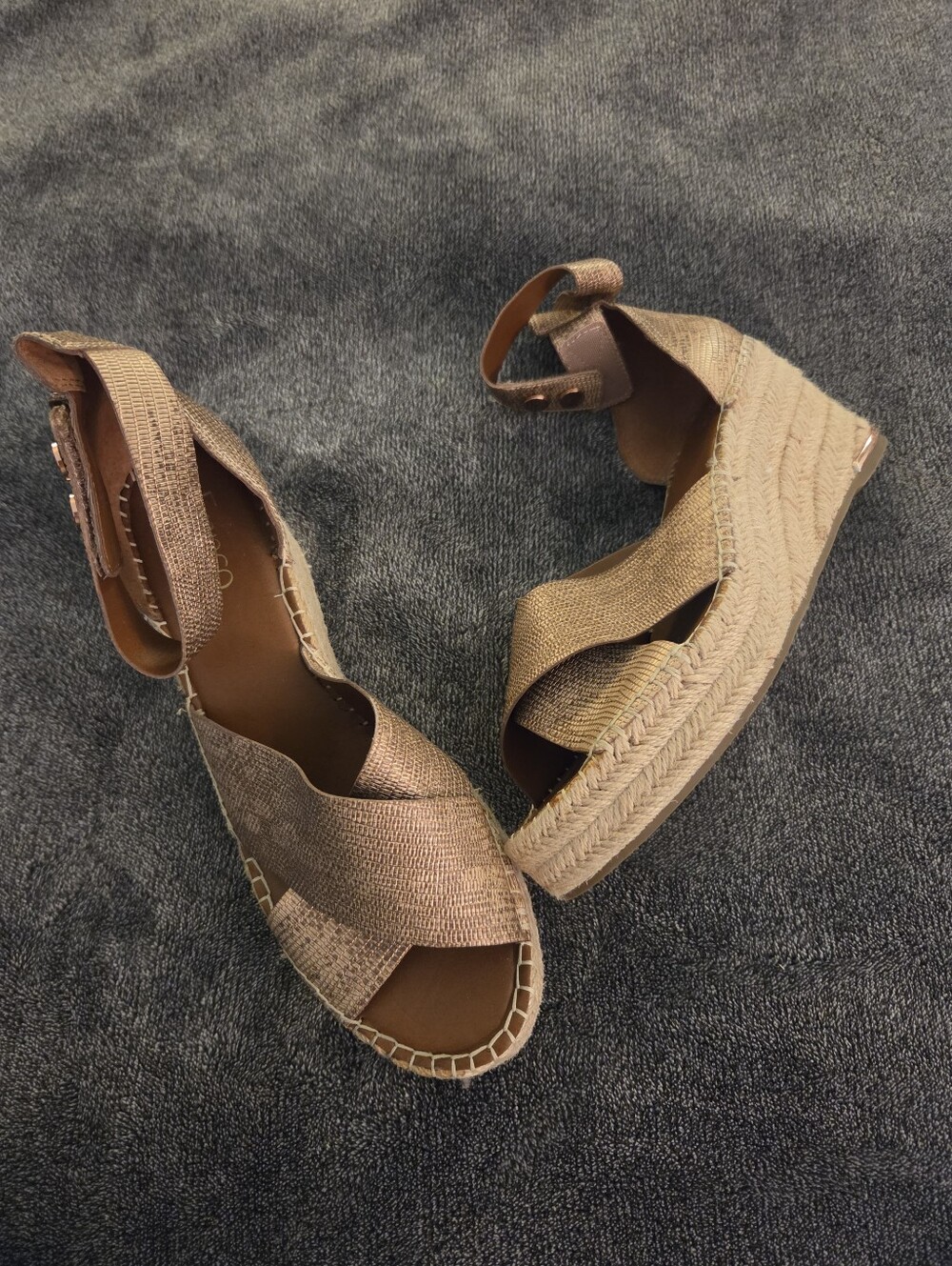 Franco Sarto Carma Espadrille Sandals Size 10